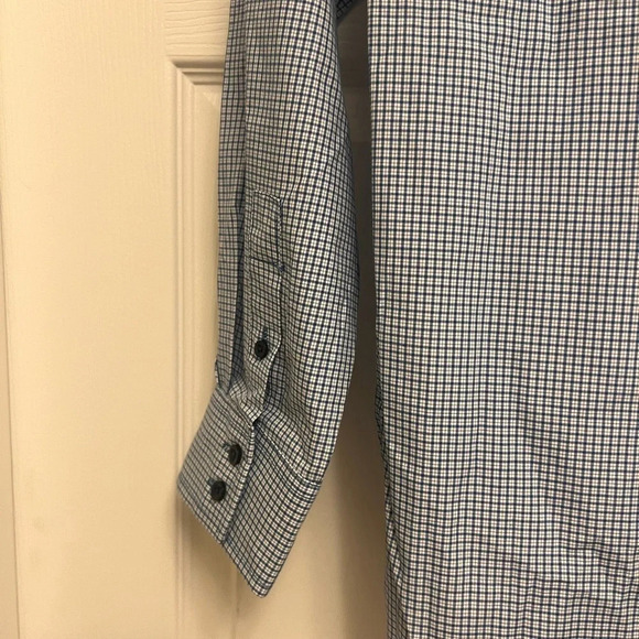 Sovereign Code Big Boys Blue Gray Button Down Long Sleeve Shirt Size XL - Picture 6 of 6